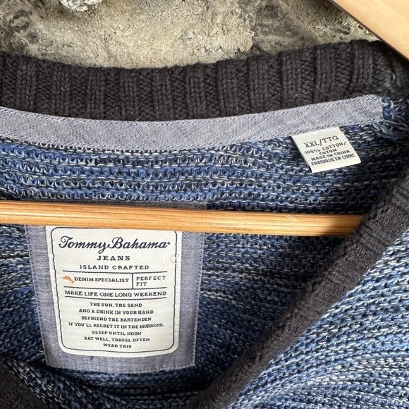 Tommy Bahama Mens Ombre Cotton Sweater Size‎ XXL - Picture 3 of 6